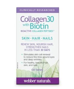 کلاژن 30 بیوتین وبر نچرالز Webber Naturals Collagen 30