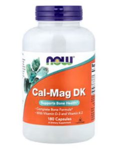 کپسول کلسیم منیزیم ویتامین D و K ناو NOW Cal-Mag DK