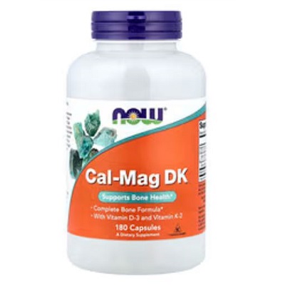 کپسول کلسیم منیزیم ویتامین D و K ناو NOW Cal-Mag DK 1 کپسول کلسیم منیزیم ویتامین D و K ناو NOW Cal-Mag DK