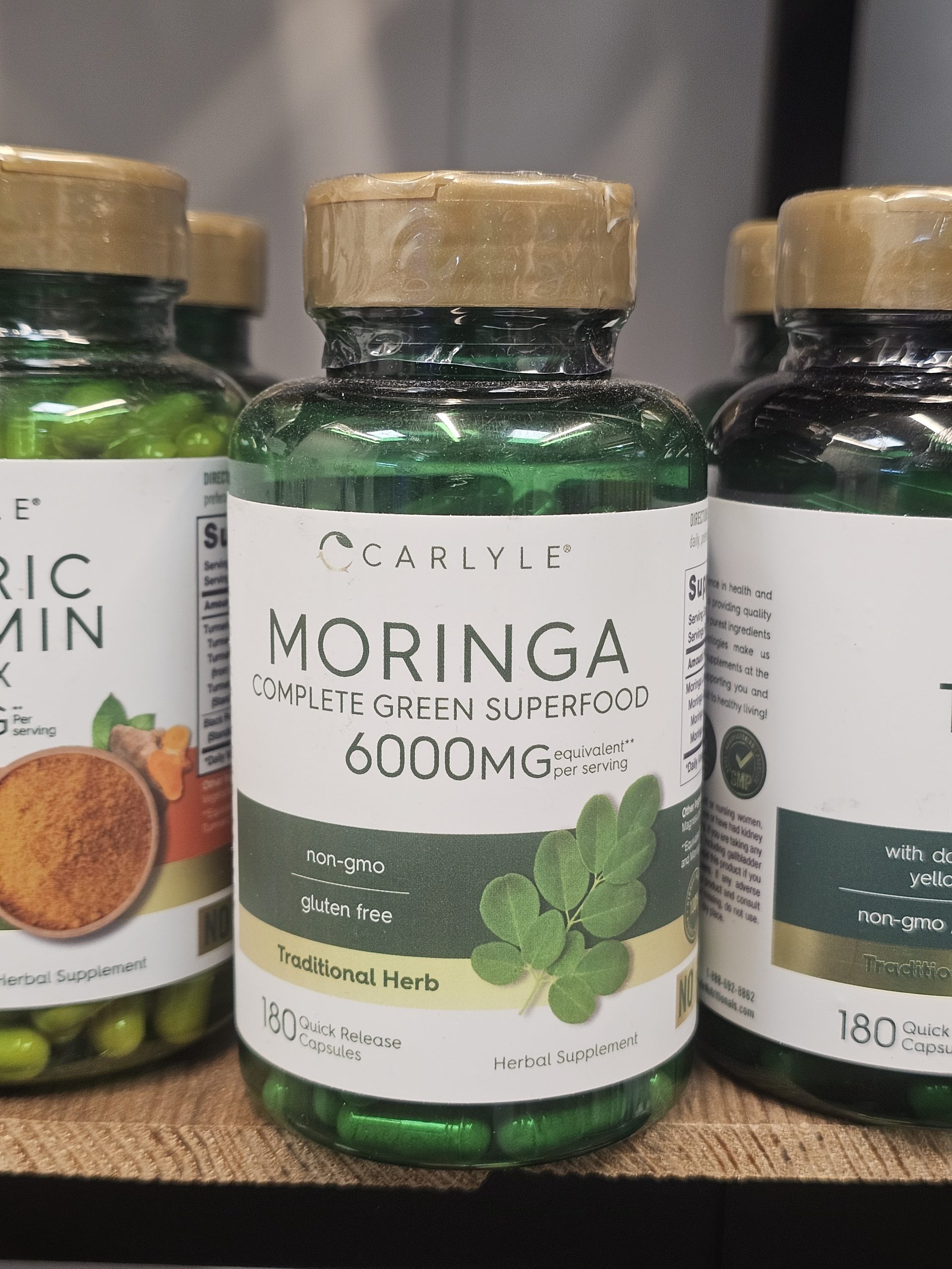کپسول مورینگا کارلایل Carlyle MORINGA 6000MG 4 کپسول مورینگا کارلایل Carlyle MORINGA 6000MG