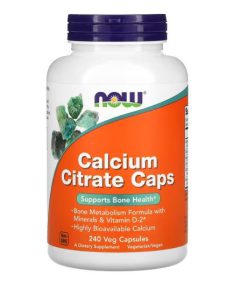 کپسول کلسیم سیترات ناو NOW Calcium Citrate Caps