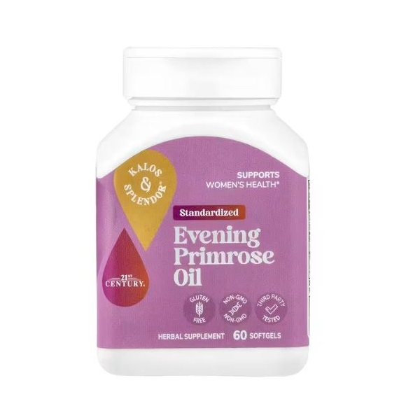 روغن گل مغربی سنتری 21st Century Evening Primrose Oil 1 روغن گل مغربی سنتری 21st Century Evening Primrose Oil