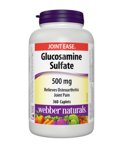 گلوکزامین سولفات وبرنچرالز 500 میل Webber Naturals Glucosamine Sulfate