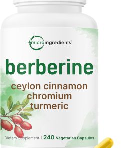 مکمل بربرین میکرو اینگریدینتس  Micro ingredients berberine with ceylon cinnamon and chromium