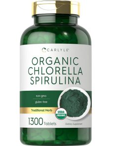 اسپیرولینا کلرلا ارگانیک کارلایل Carlyle Organic Chlorella Spirulina