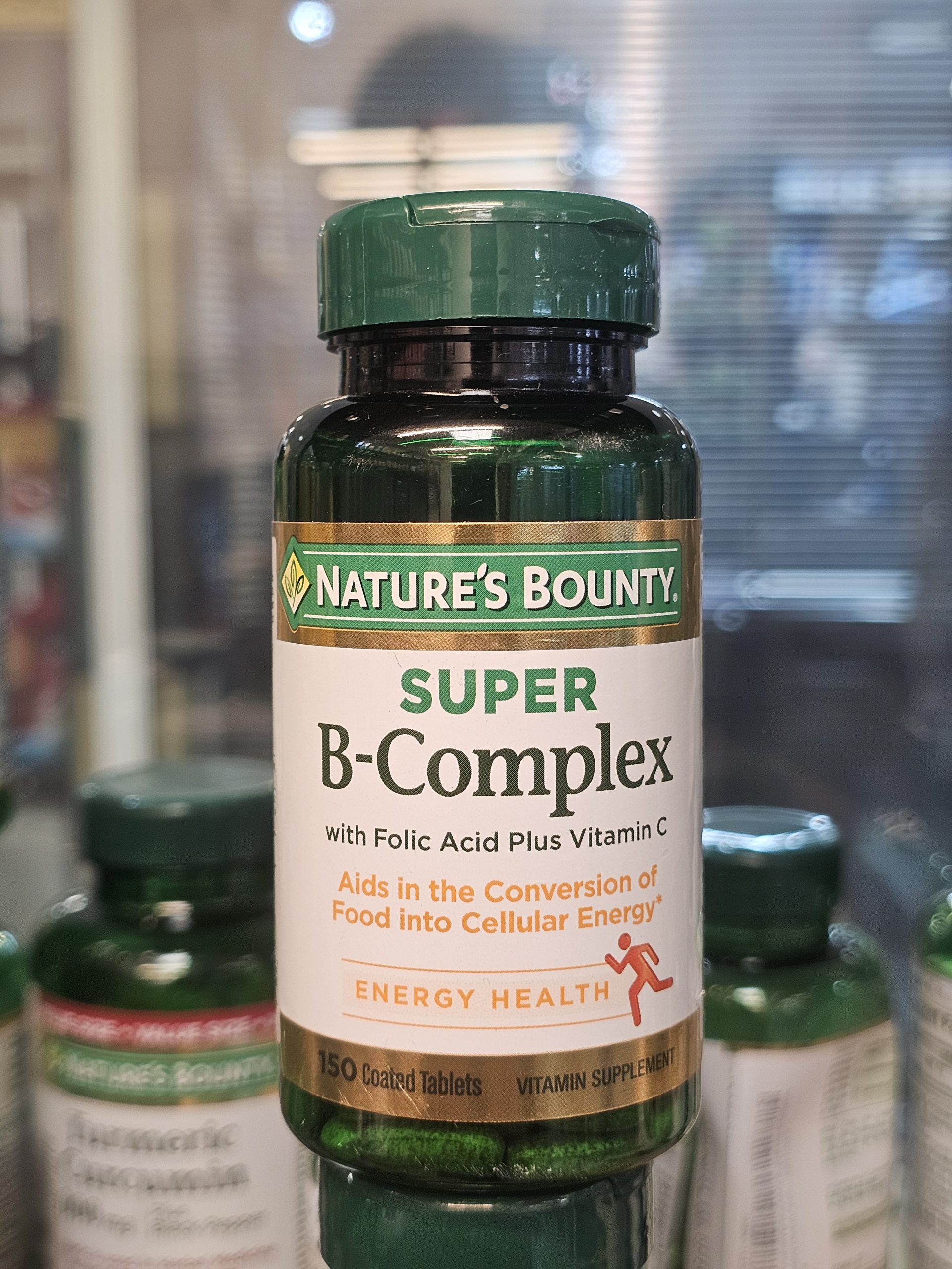 سوپر ب کمپلکس نیچرز بونتی Nature's Bounty Super B-complex 2 سوپر ب کمپلکس نیچرز بونتی Nature's Bounty B-complex