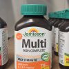 مولتی ویتامین بزرگسالان جمیسون Jamieson 100% Complete Multi Adult 7 مولتی ویتامین بزرگسالان جمیسون Jamieson 100% Complete Multi
