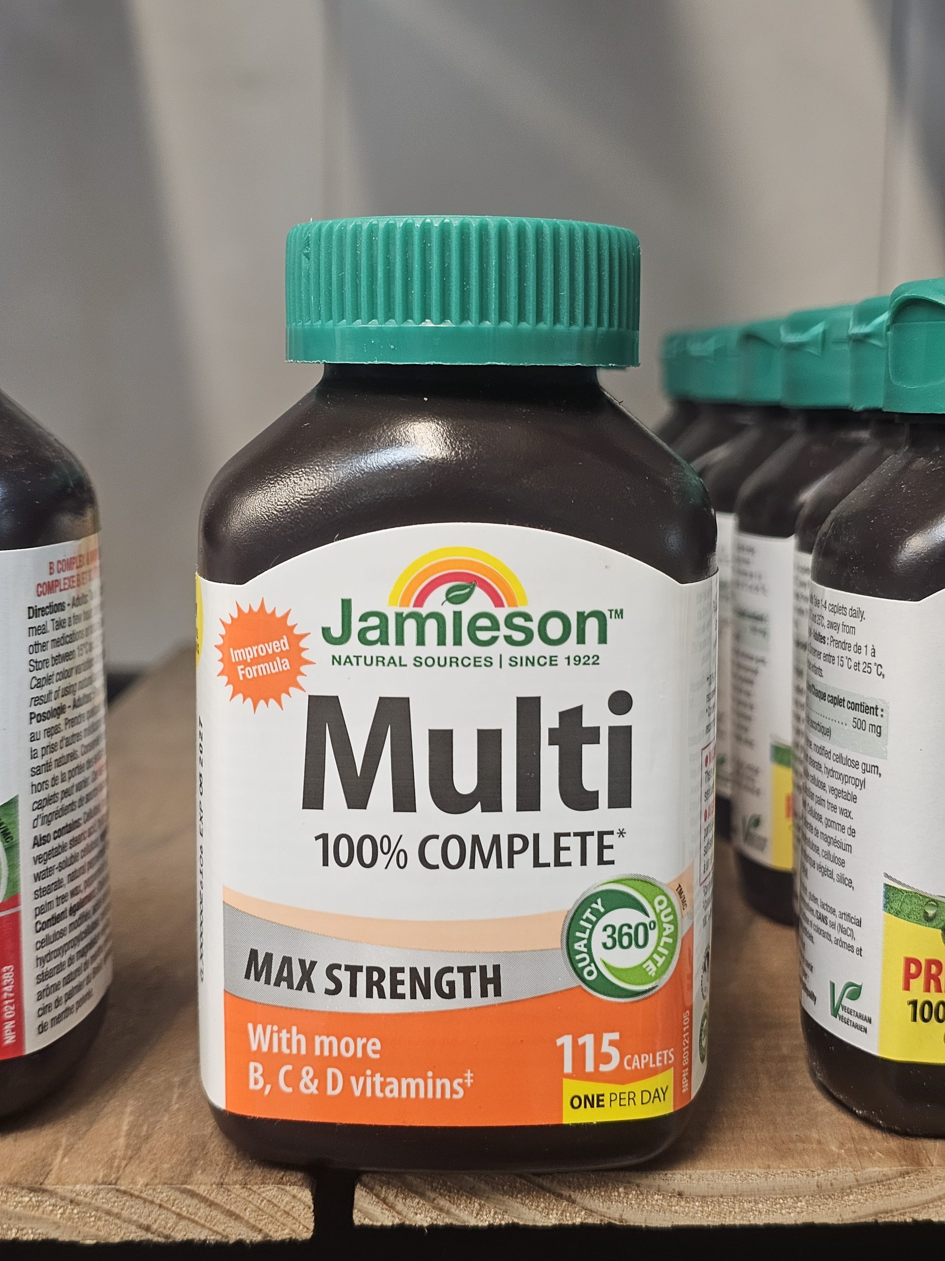 مولتی ویتامین بزرگسالان جمیسون Jamieson 100% Complete Multi Adult 2 مولتی ویتامین بزرگسالان جمیسون Jamieson 100% Complete Multi