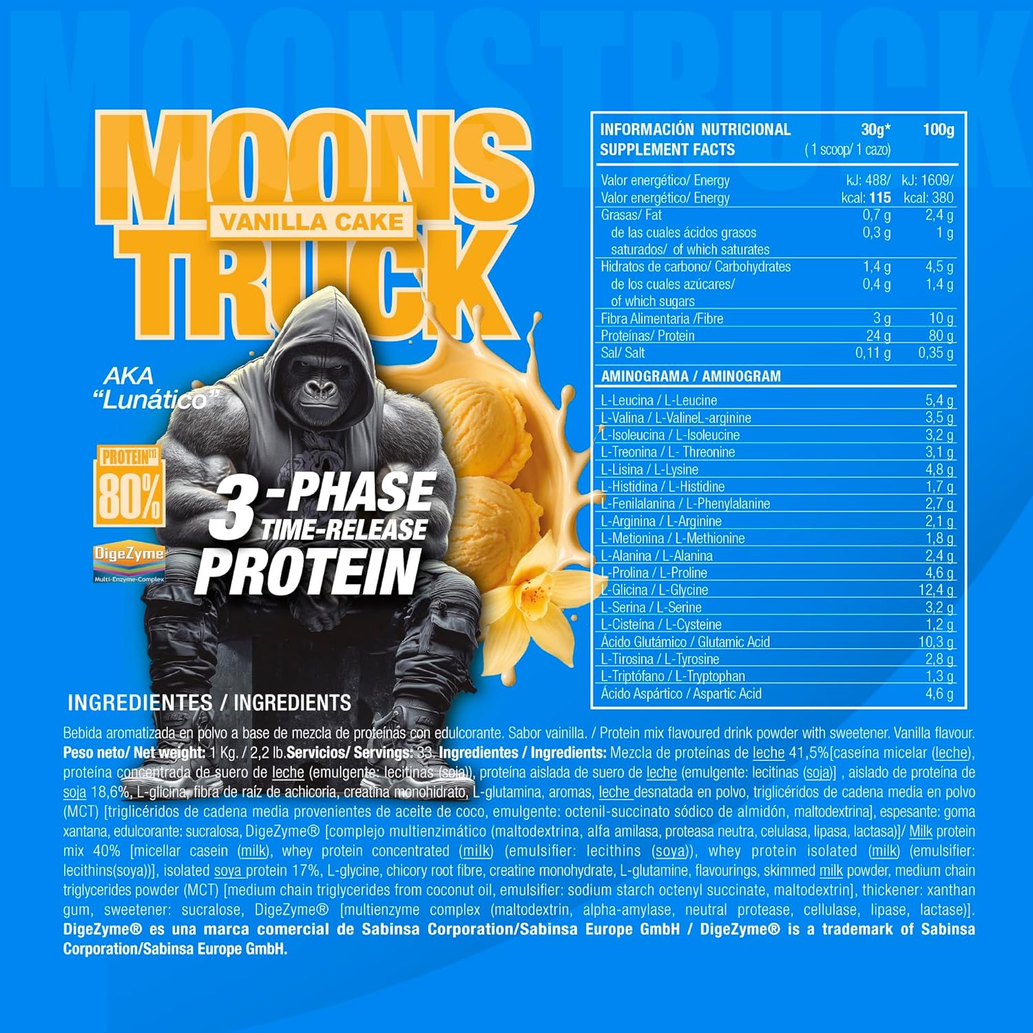 پروتئین گوریل سه فازه مونز تراک زوماد لبز MOONS TRUCK 3-PHASE PROTEIN 2 پروتئین گوریل سه فازه مونز تراک زوماد لبز MOONS TRUCK 3-PHASE PROTEIN
