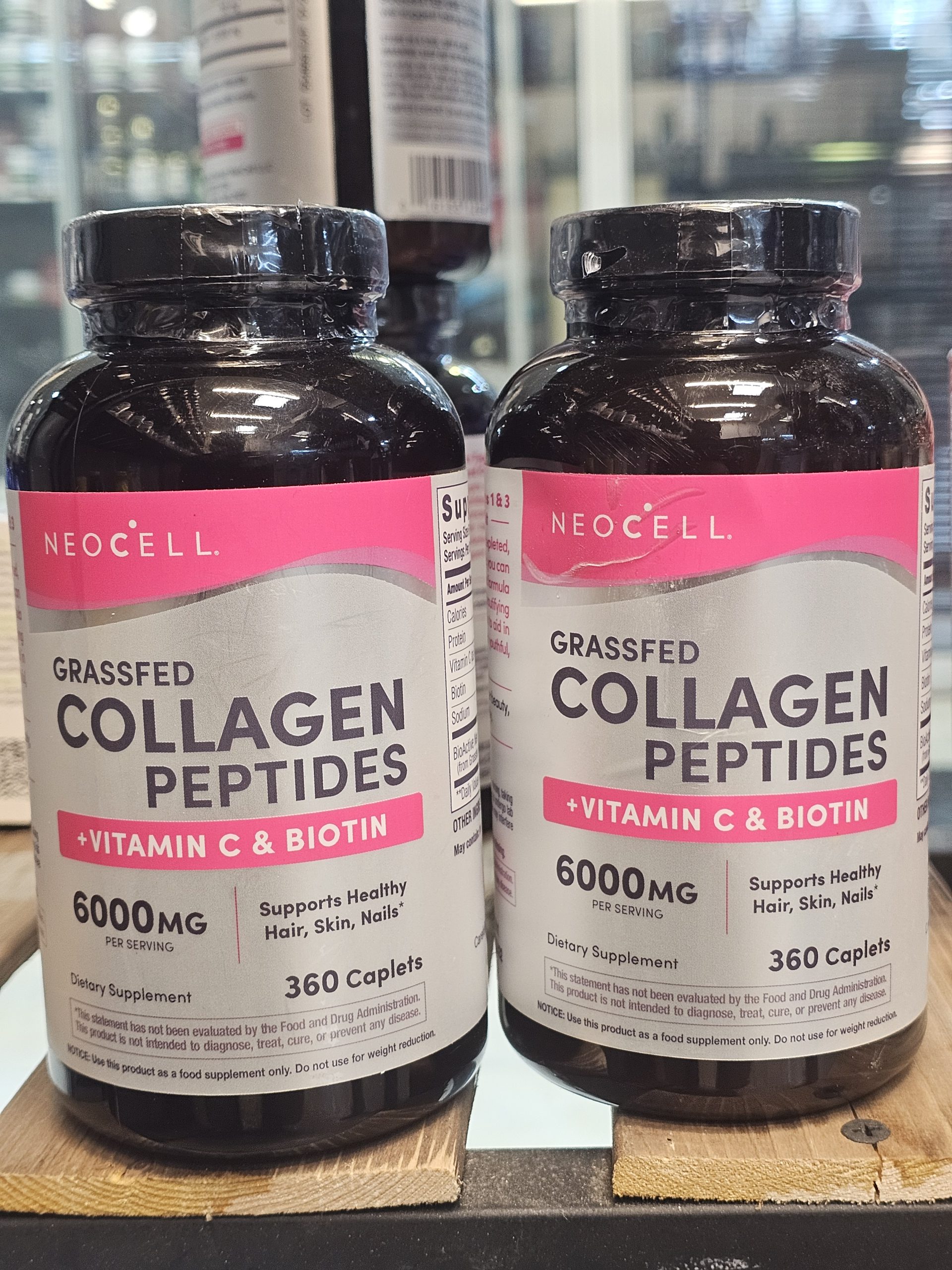 کلاژن بیوتن ویتامین سی نئوسل NeoCell collagen biotin vitamin c 6000mg 2 کلاژن بیوتن ویتامین سی نئوسل NeoCell collagen biotin vitamin c 6000mg