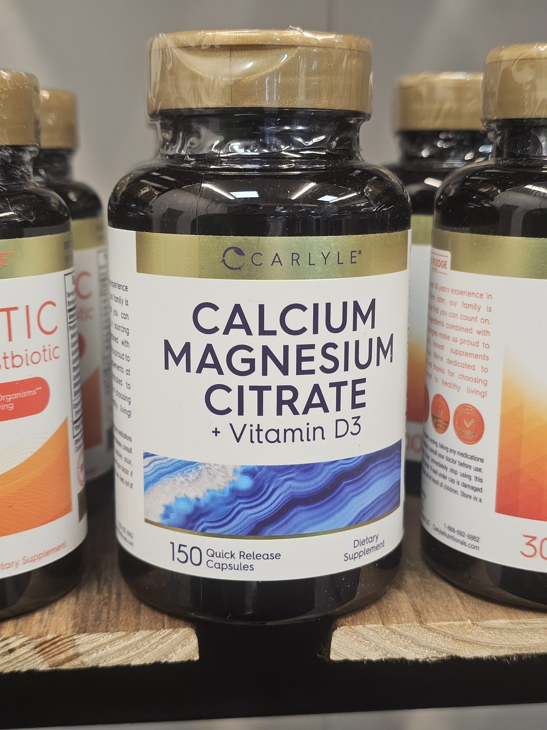 کلسیم منیزیم ویتامین دی کارلایل Carlyle Calcium Magnesium Citrate Vitamin D3 2 کلسیم منیزیم ویتامین دی کارلایل Carlyle Calcium Magnesium Citrate Vitamin D3