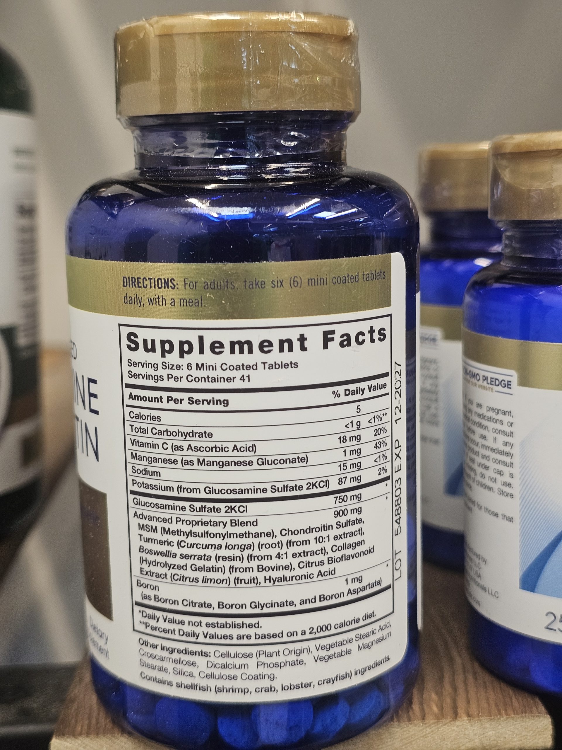 گلوکزامین کندرویتین کارلایل Carlyle Glucosamine Chondroitin MSM 3 گلوکزامین کندرویتین کارلایل Carlyle Glucosamine Chondroitin MSM